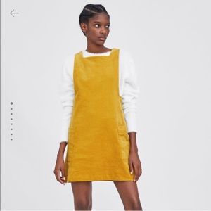 Zara pinafore dress
